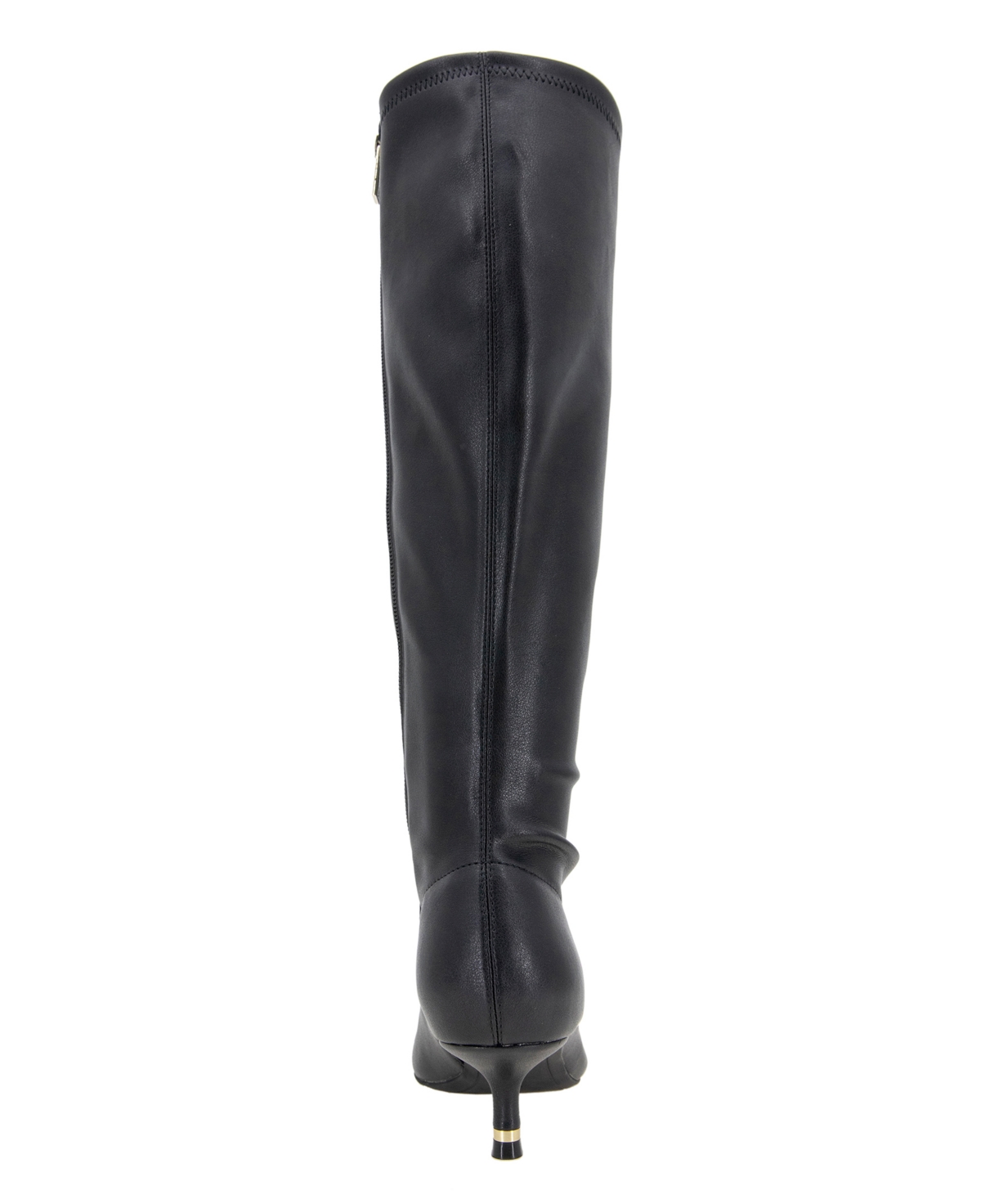 Kenneth Cole New York Meridith Womens Zipper Manmade Knee-high Boots In Chocolate