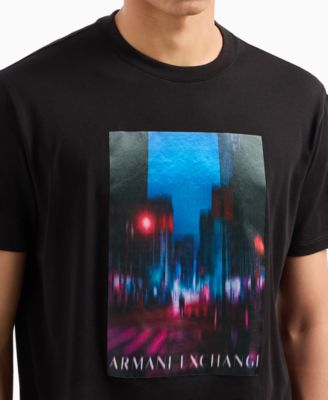 Мужская футболка AX Armani Exchange AX Armani Exchange с графическим логотипом City Nights 10990₽