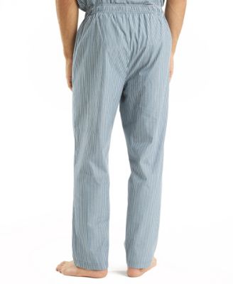 Men's Striped Poplin Pajama Pants