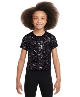Big Girls Sportswear Slim-Fit Cropped T-Shirt