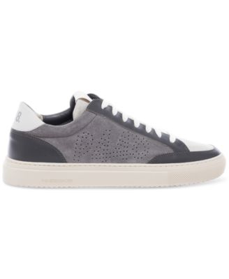 Men's Soho Perforated Logo Low-Top Sneakers