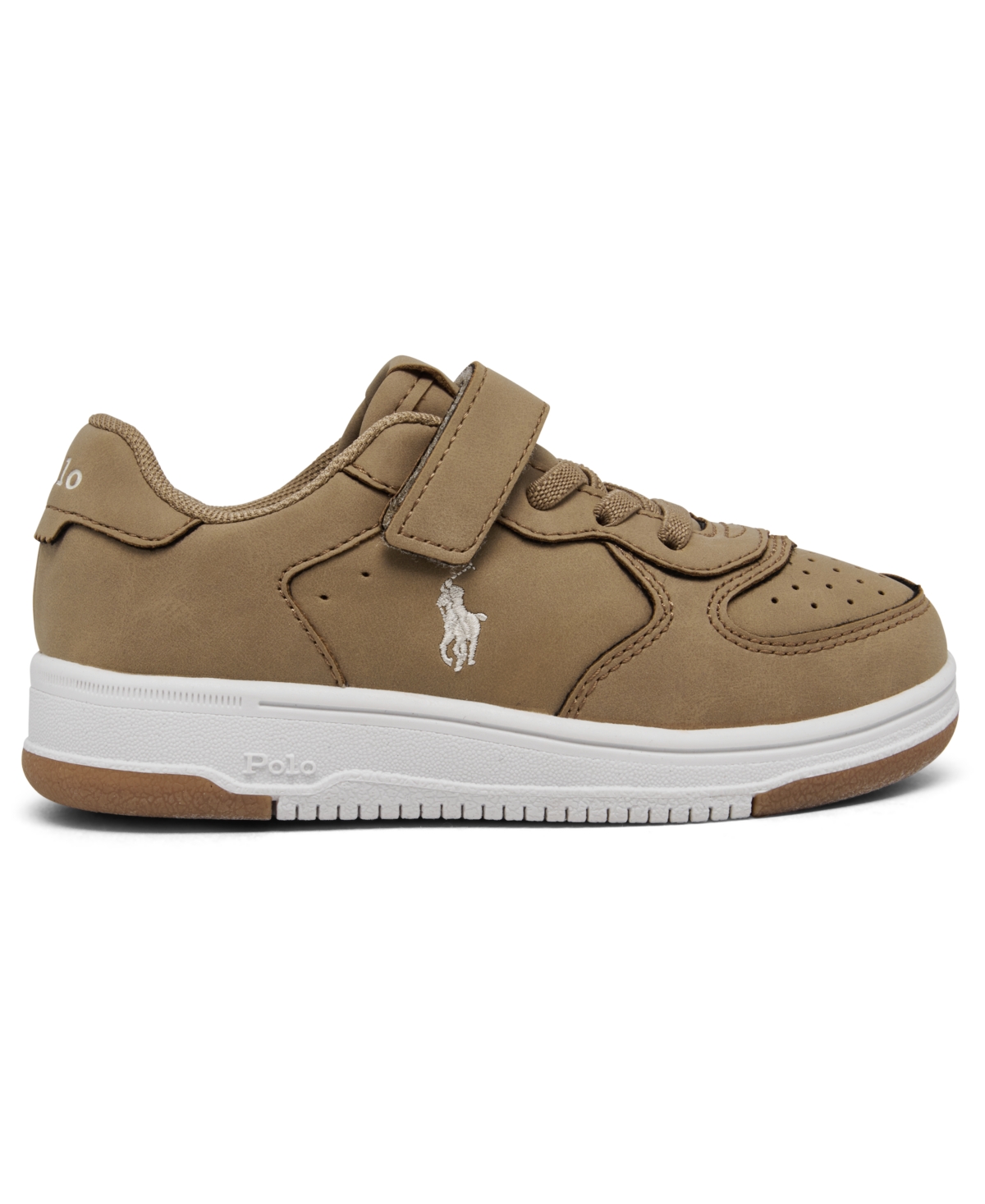 Polo Ralph Lauren Toddler Kids Masters Court Fastening Strap Casual Sneakers from Finish Line