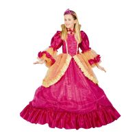 Pink Princess Dress & Tiara Costume - Kids Girls