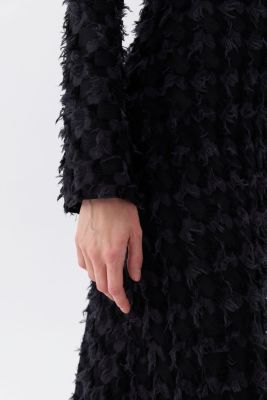 Women's Backless Long Sleeve Maxi Dress