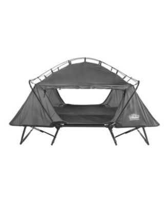 Oversize Portable Cot, Chair, and Tent, Easy Setup, Gray (2 Pk)