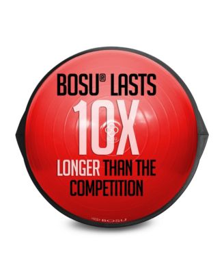 26 Inch Yoga Sports Pro Balance Trainer Ball Exercise Equipment, Red/Black