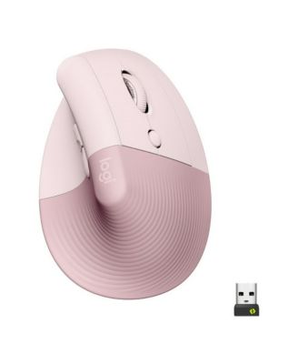 Lift Vertical Wireless Ergonomic Mouse with Customizable Buttons - Rose