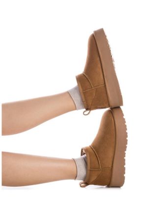 Women's Winter Suede Booties By XTI
