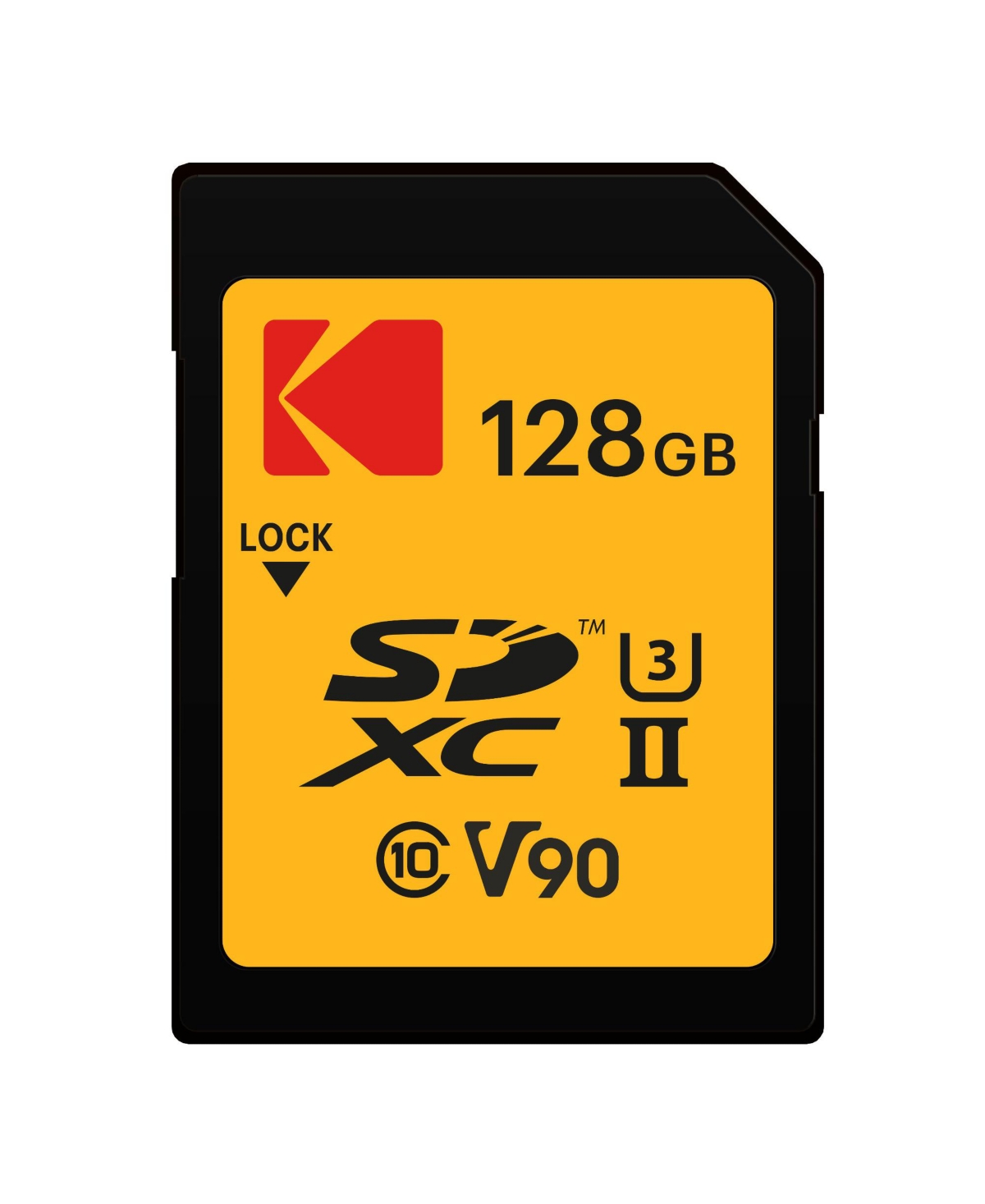 Kodak 128GB Uhs-ii U3 V90 Ultra Pro Sdxc Memory Card (290MB/S R, 230MB/s W)