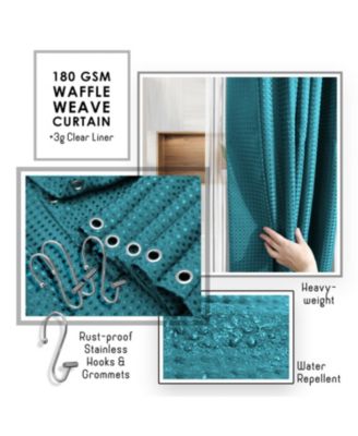 25 Piece Complete Bathroom, Vanity & Shower Accessories Set - White