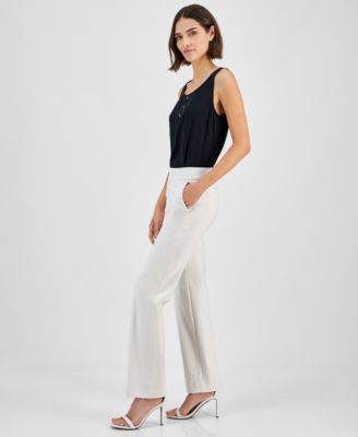 Женские брюки Anne Klein со средней посадкой и прорезными карманами