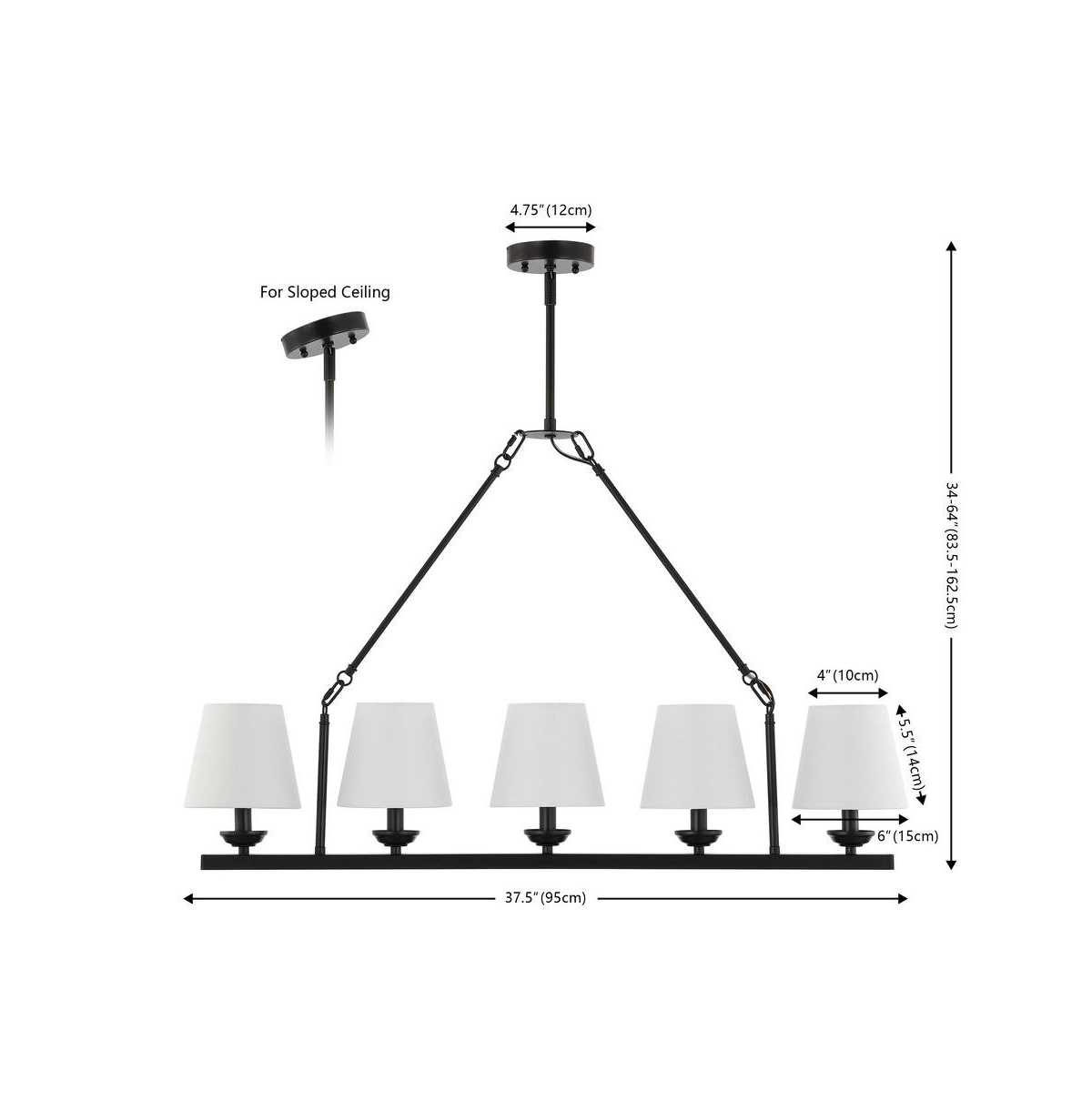 Safavieh Josphete Chandelier -white