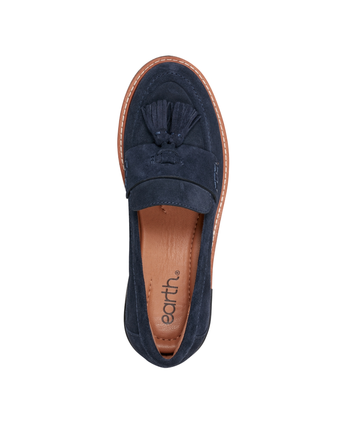 Earth Women's Zimm Tassel Lug Loafers In Blue