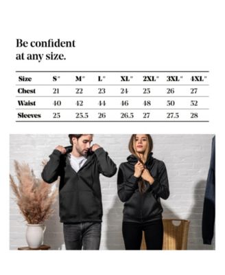 Men's Premium Zip-Up Hoodie for Men with Smooth Silky Matte Finish & Cozy Fleece Inner Lining Sweater with Hood