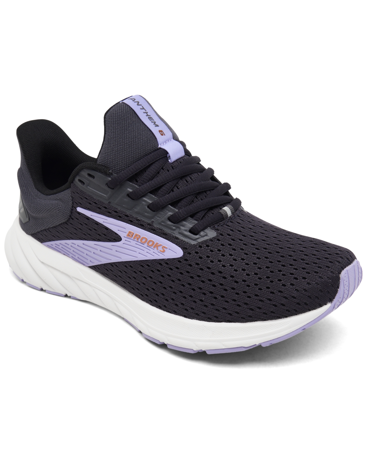 Women's Anthem 6 Running Sneakers from Finish Line - Ebony/Lavender