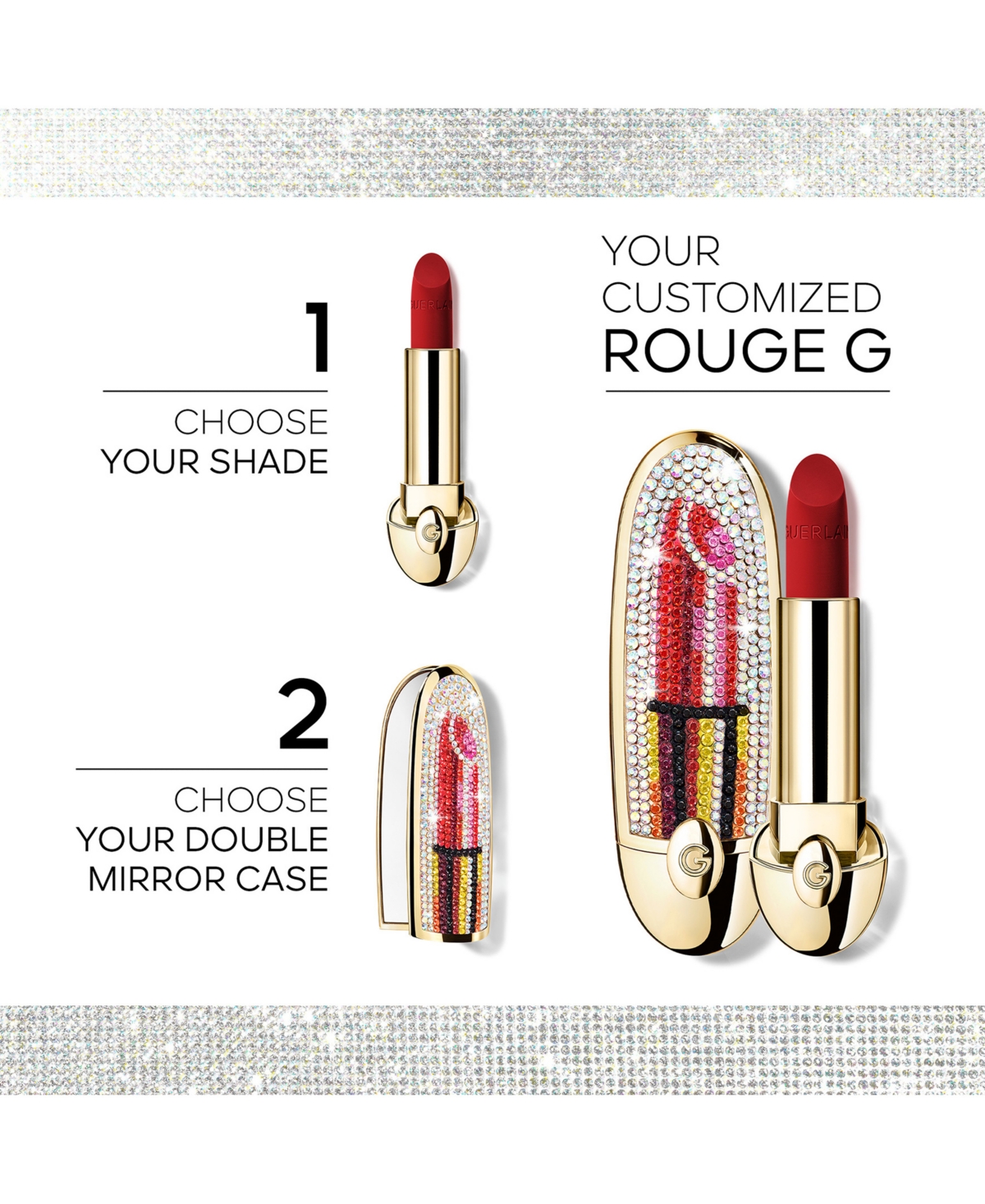Guerlain Rouge G Customizable Lipstick Refill - Velvet - 980 LE ROUGE FABULEUX - VELVET