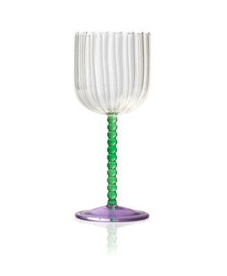 Mardi Gras All Purpose Wine Glasses, Set of 4