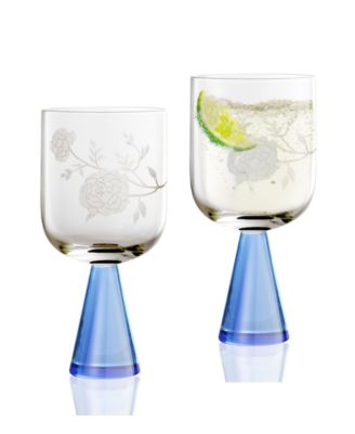 Peony Goblets, Set of 2