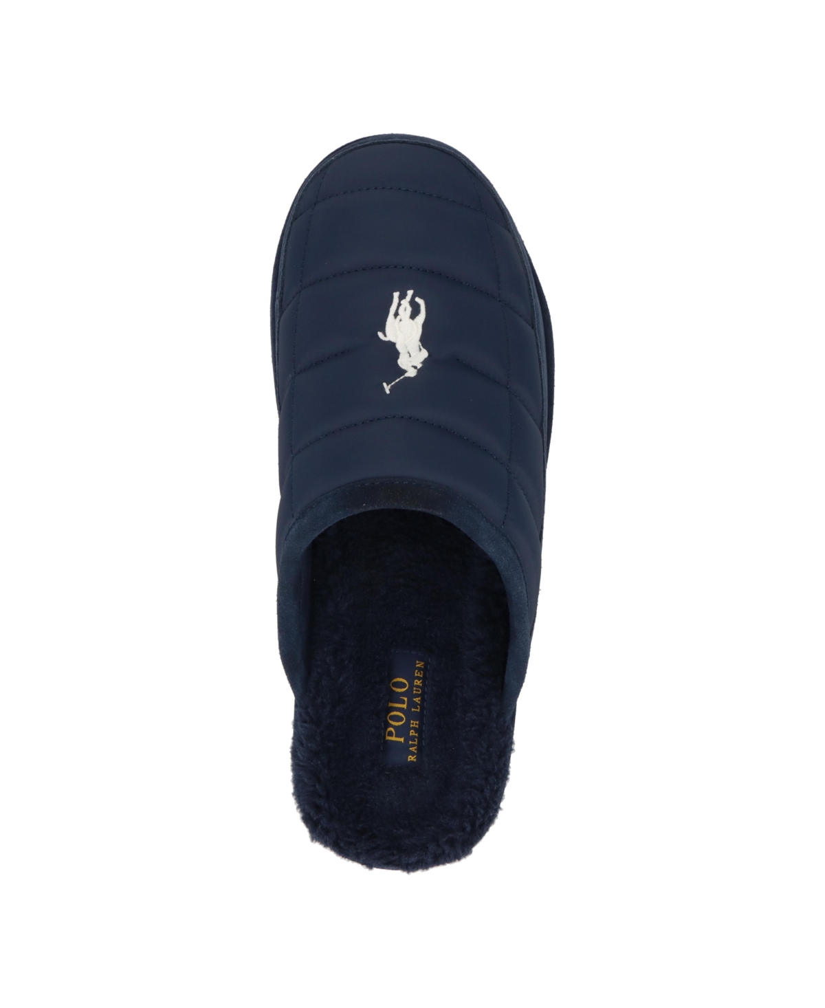 Polo Ralph Lauren Men's Reade Scuff Slippers In Navy,white