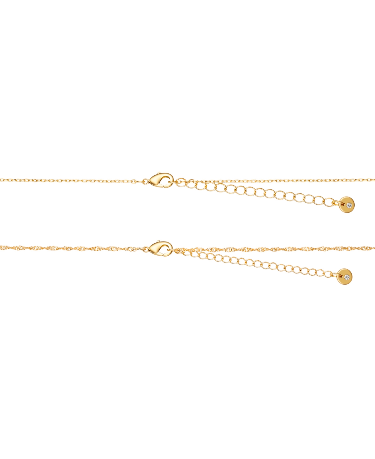 Unwritten Opalite Butterfly And Glass Cultivated Pearl Layered Pendant Necklace Set In Gold