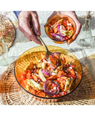 Lys Dessert Plates, Set of 6