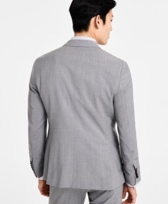 Men's Modern-Fit Wool Blend Suit Jacket