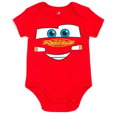 Baby Boys Lightning McQueen Cosplay Bodysuit and Hat Set