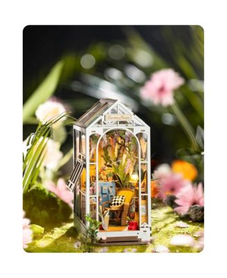 DIY 3D Book Nook Kit Flower House 176pcs