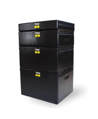 18" Soft Plyo Box Stackable Gym Workout Equipment for Plyometric Exercises