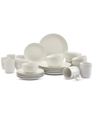 Studio TU - Round Coupe 30-Pc. Dinnerware Set, Service for 6
