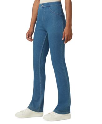 Women's High-Rise Denim Baby Bootcut Leggings