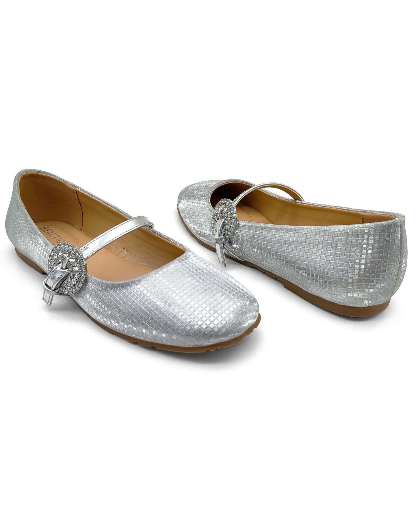 Женские балетки Kenneth Cole Reaction Elwood Ballet Flats, цвет: Чёрный металлик — фото 9
