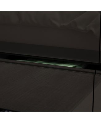 8-Drawer Wood LED Storage Organizer Chest of Drawers