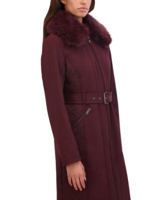 Women's Belted Soft Shell Coat