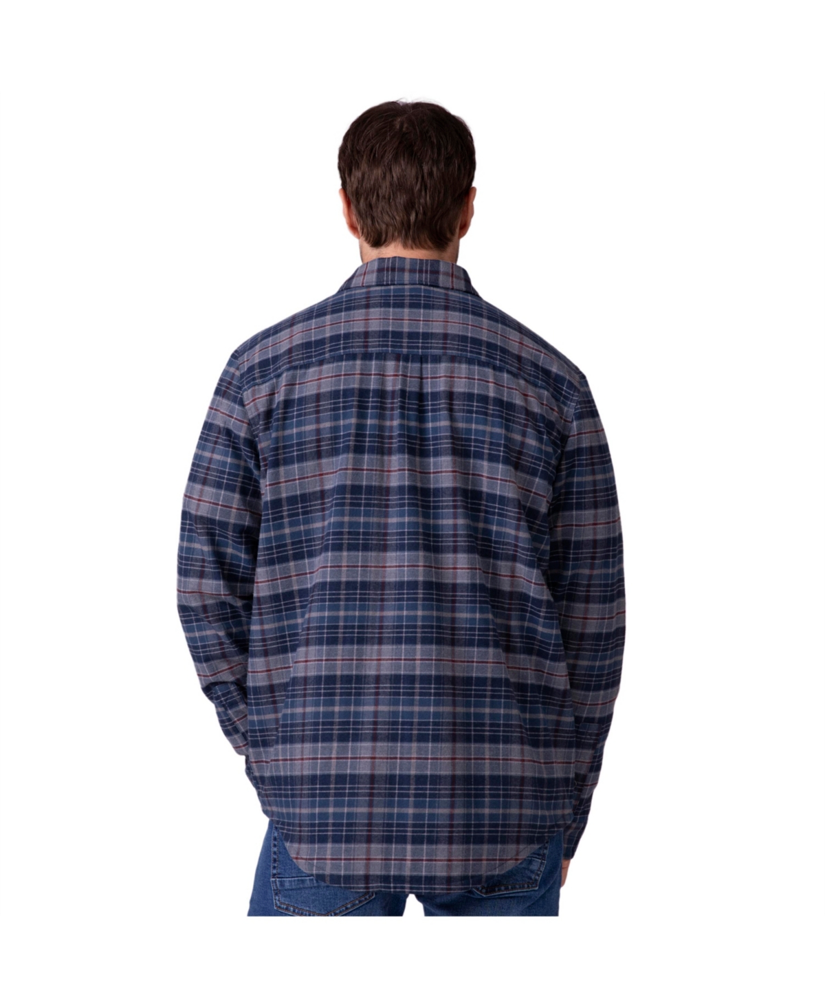 Free Country Men's Easywear Ii Fleece Lined Flannel Shirt