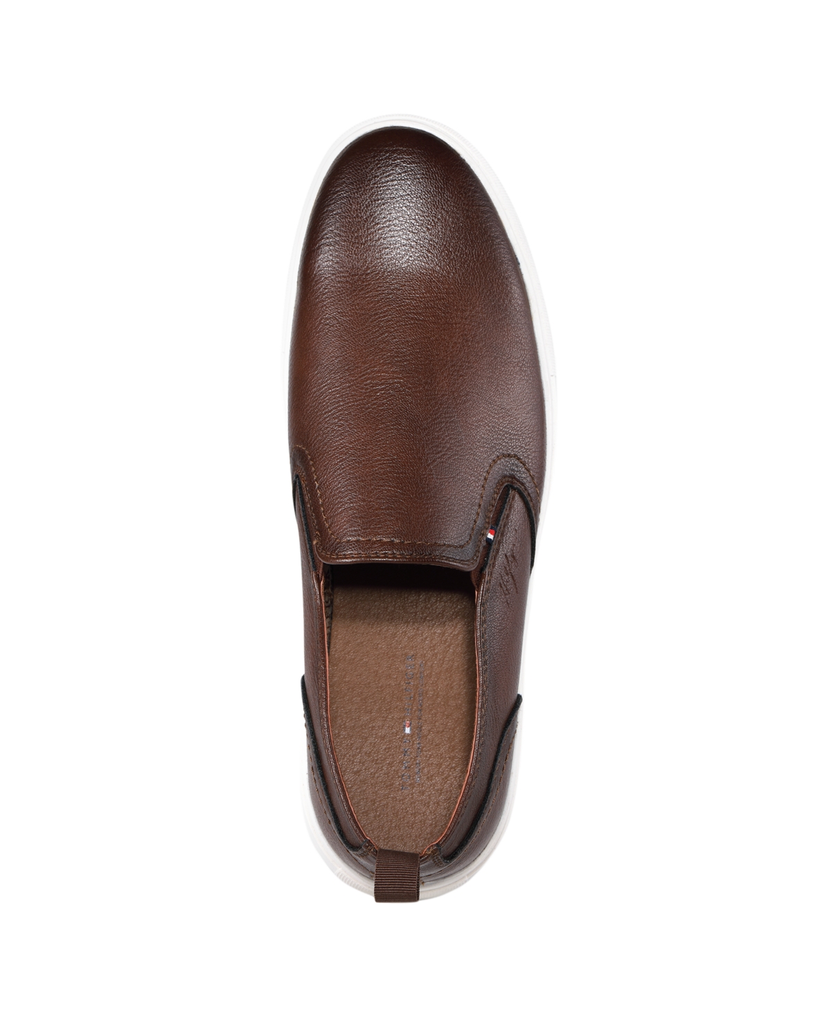 Tommy Hilfiger Men's Kozal Casual Slip On Sneakers In Brown Light Tumble