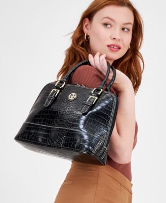 Сумка Giani Bernini Croc Dome Medium, созданная для Macy's 