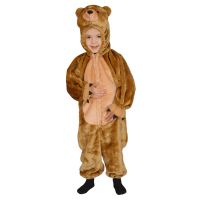 Toddler Brown Bear Jumpsuit Costume