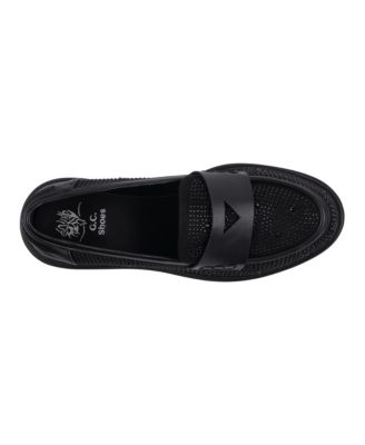 Women's Galen Embellished Lug Sole Loafers