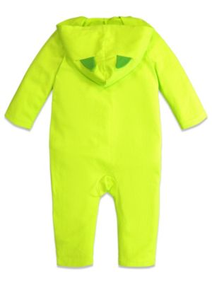 Little Boys Pixar Mike Wazowski Zip Up Cosplay Coverall