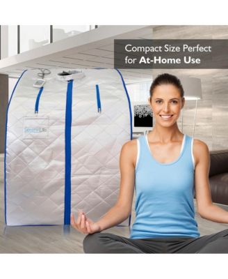 Compact & Portable Infrared Sauna With Foldable Chair