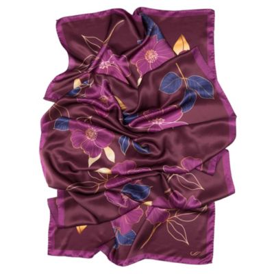 Laura - Silk Scarf/Shawl for Women