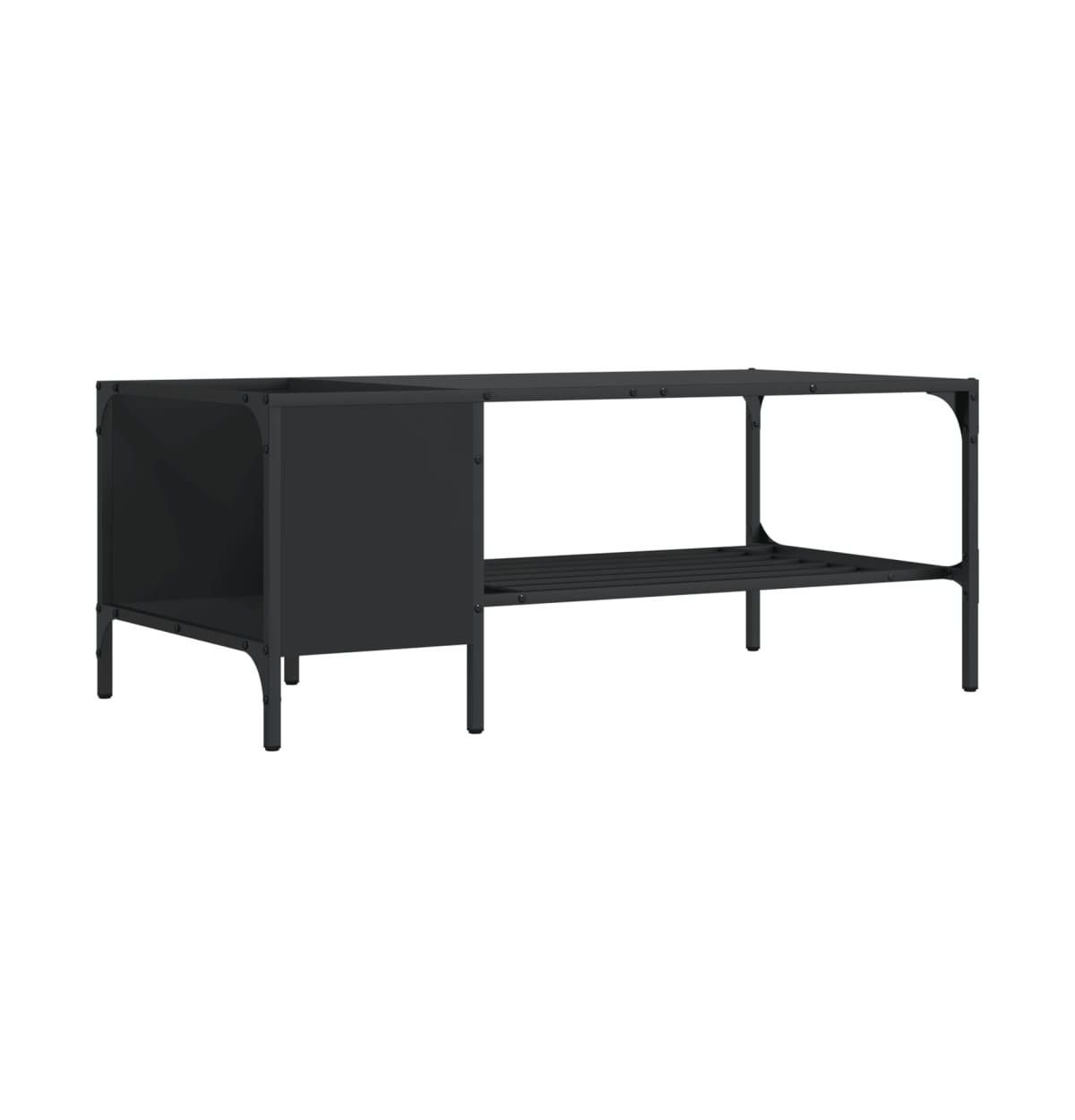 vidaXL Coffee Table with Rack39.4