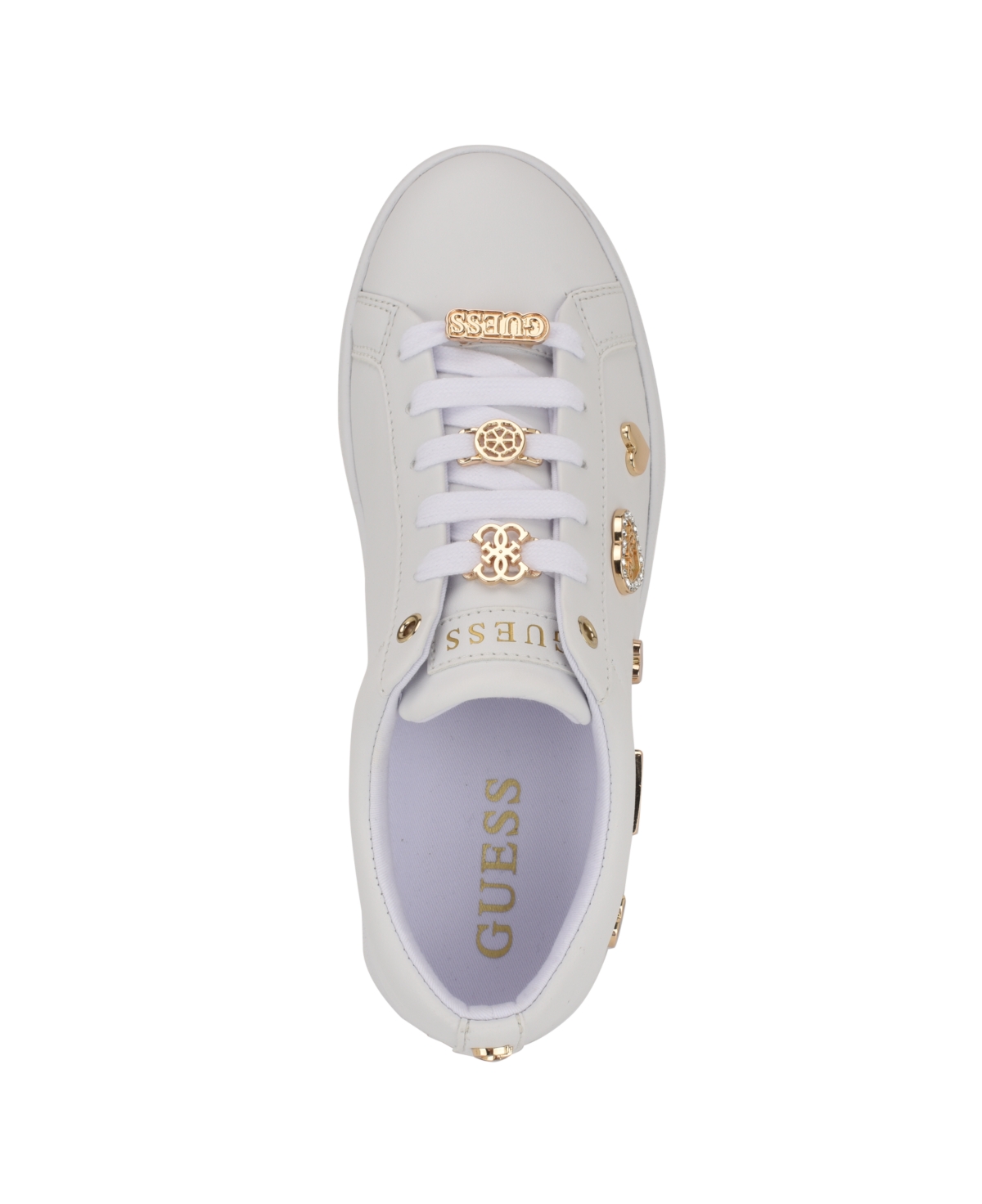 Guess Women's Runia Embellished Lace-Up Sneakers