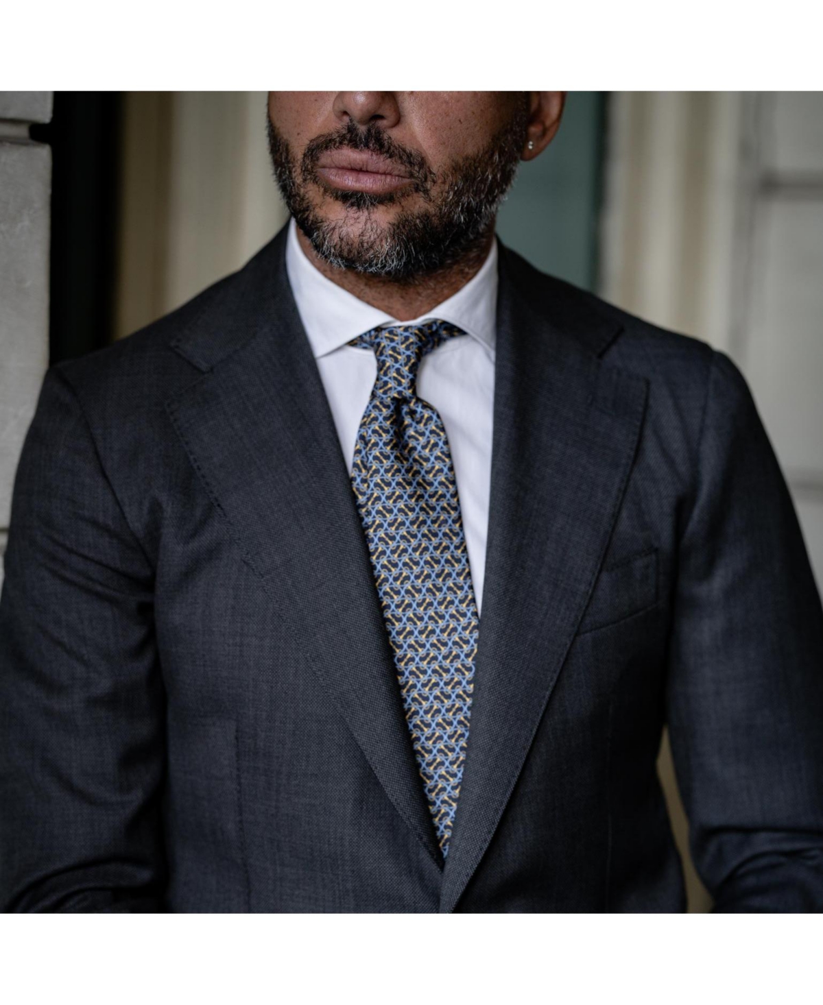 Palio - Printed Silk Tie for Men