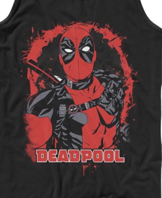 Men's Painted Deadpool Tank