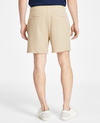 Мужские шорты из вафельного трикотажа Sun Stone, эксклюзивно представленные в Macys