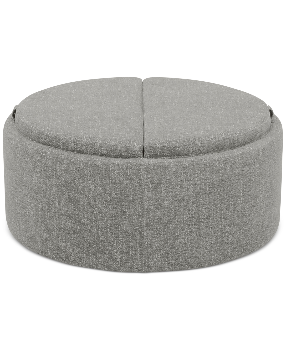 MACY'S JHARLI FABRIC STORAGE OTTOMAN, CREATED FOR MACY'S 
