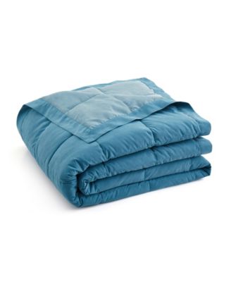Reversible Soft Brushed Down Alternative Blanket, King