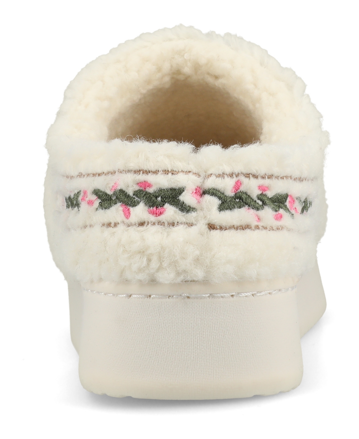 Journee Collection Women's Pallmer Round Toe Sippers In Cream